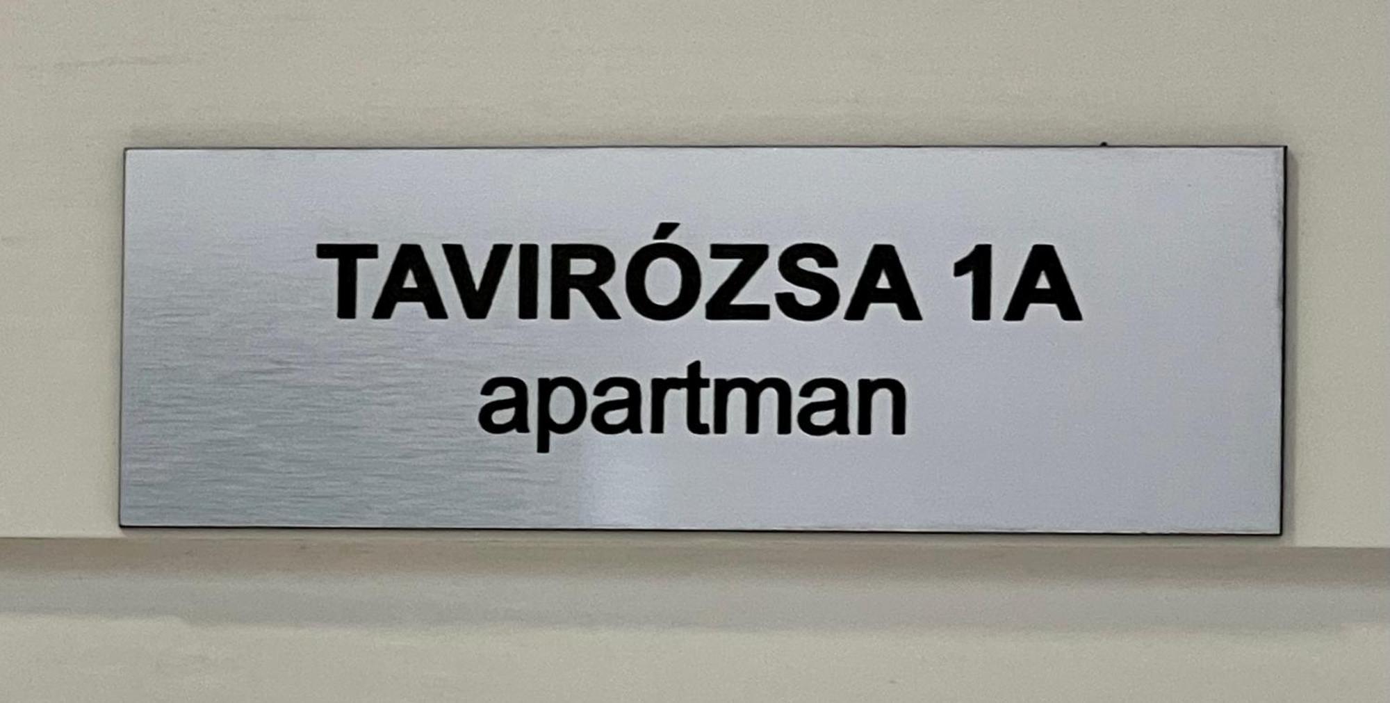 Tavirozsa 1A Apartman Hévíz Kültér fotó